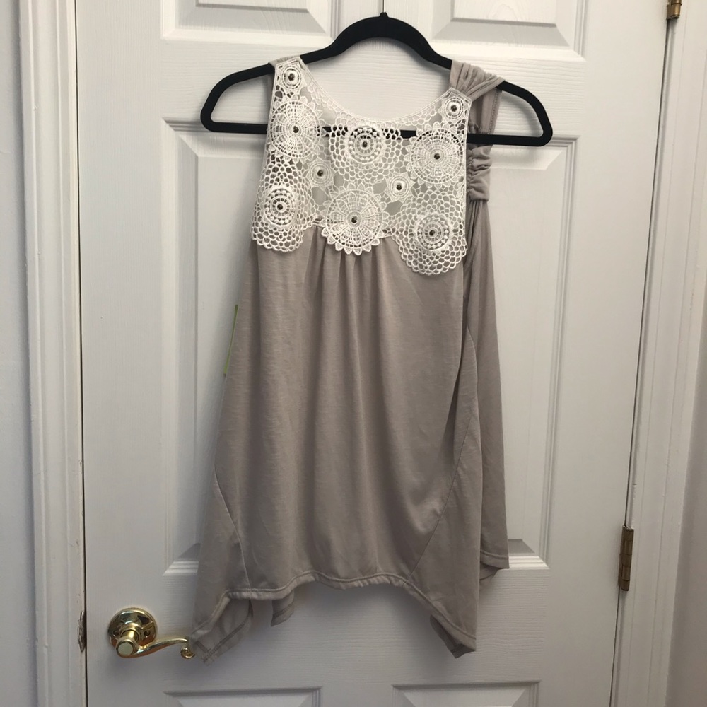 Gray Cardigan Vest - Picture 5 of 5